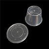 500ml Round Plastic Food Containers Disposable Packaging Box Food Use Bento Lunch Box 