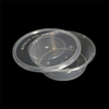 10oz Plastic Disposable Transparent Microwave Safe Leak Proof Round Food Containers 