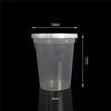 32oz Disposable Plastic Take Out Food Container, Microwavable Safe Round Soup Cup